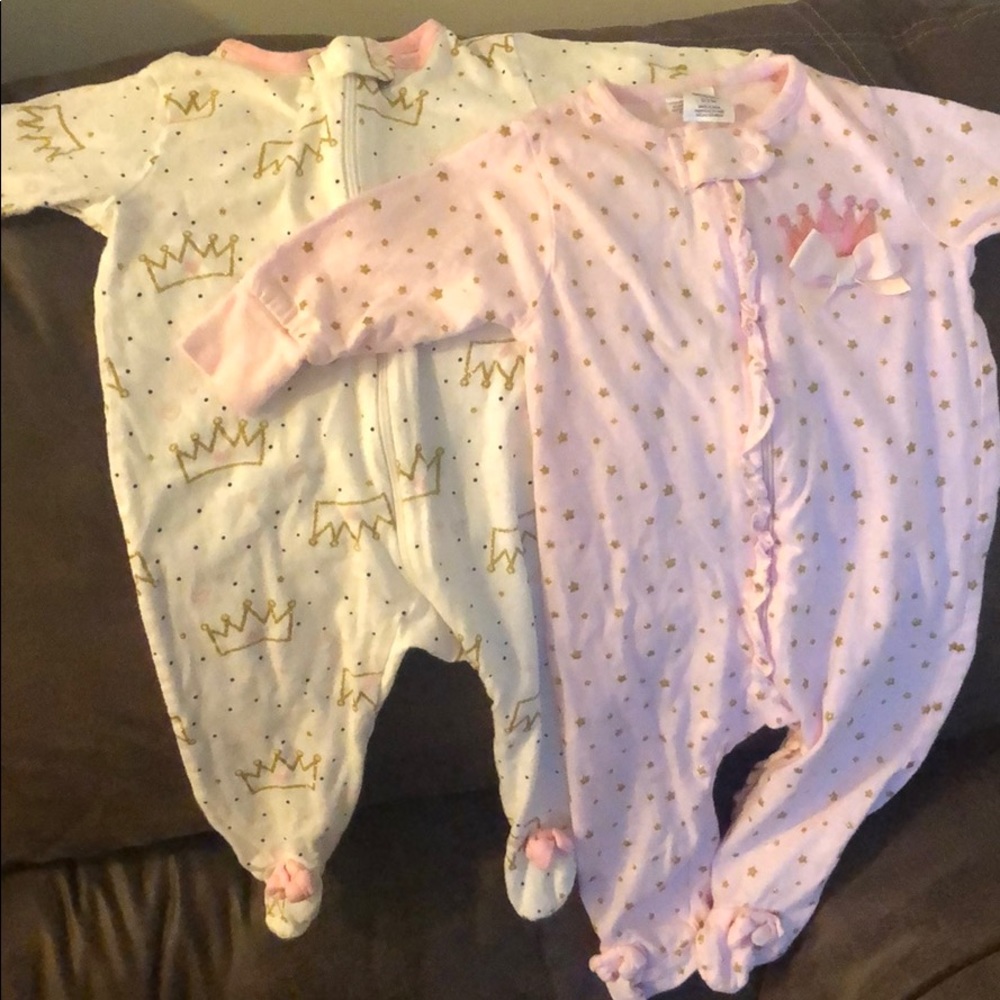Baby girl princess pajamas